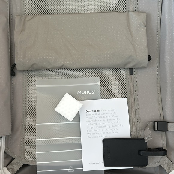 Brand new Monos Check-In Medium Suitcase in Terrazzo - Picture 7 of 7